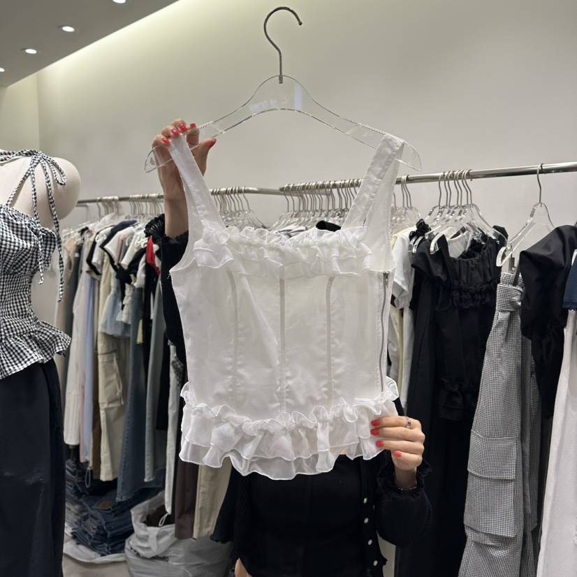 BAIE.38韓國直郵實拍女裝新款推薦26夏季休閑熱賣吊帶背心BAIE.38吊帶/背心