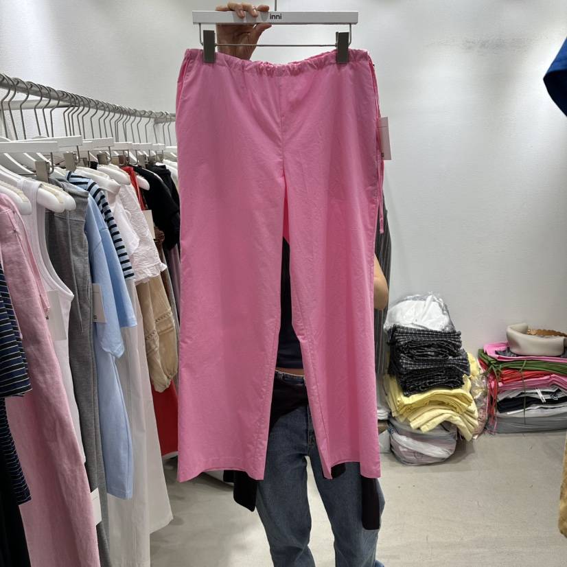 INNI韓國代購女士新品時尚熱賣人氣休閑26夏季推薦休閑褲inni休閑褲