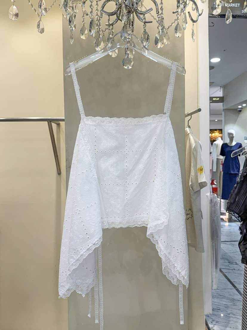81 MARKET-L韓國代購女裝新品時尚熱賣推薦休閑吊帶背心81 MARKET-L吊帶/背心