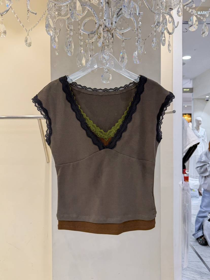 81 MARKET-L韓國直郵女裝新品推薦26夏季休閑熱賣吊帶背心81 MARKET-L吊帶/背心
