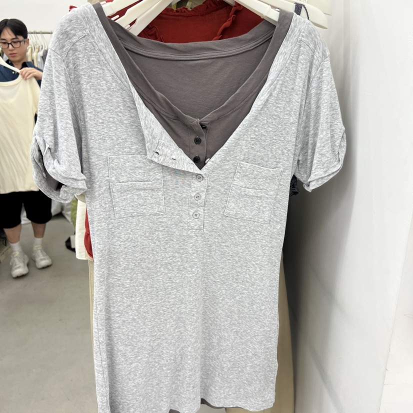 BREATHE韓國代購女裝新品26夏季熱賣休閑推薦時尚人氣T恤BREATHET恤