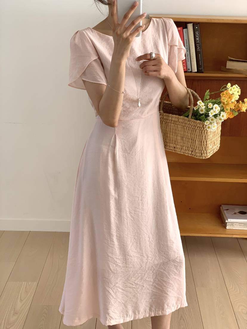 FRILL-T/DADA韓國直郵女士新品推薦休閑熱賣時尚連衣裙FRILL-T/DADA連衣裙
