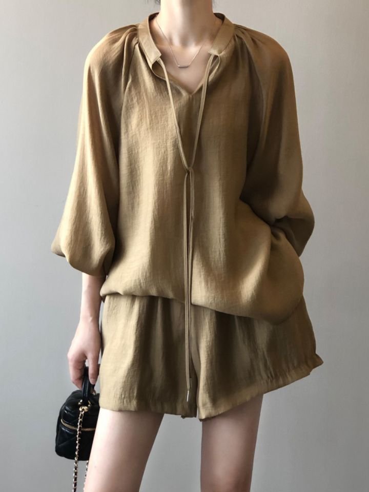 STAY HERE韓國東大門直郵女裝新品時尚26夏季休閑推薦套裝STAY HERE套裝