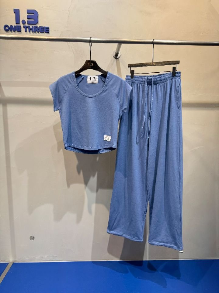 1.3韓國東大門代購女士新品26夏季推薦時尚休閑套裝套裝1.3_ONE THREE套裝