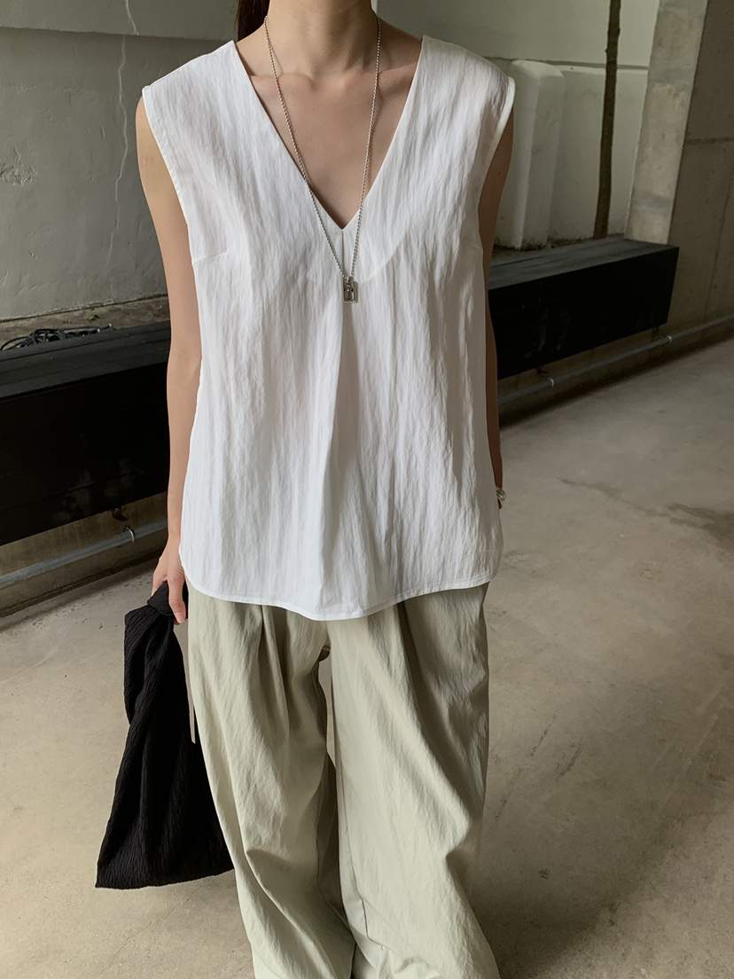 B_GARDER東大門實拍韓國女裝新款26夏季熱賣時尚吊帶背心B.GARDER吊帶/背心