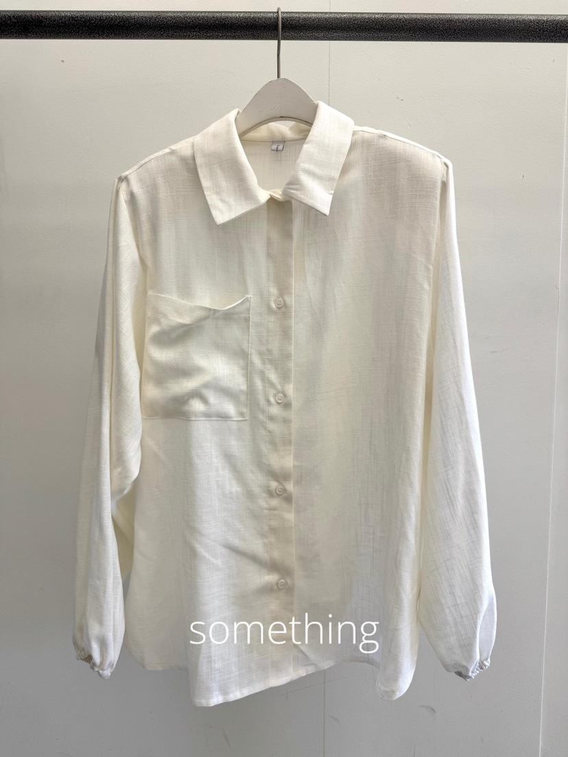 SOMETHING-L/FANCY東大門實拍韓國女士新款熱賣襯衫蕾絲衫SOMETHING-L/FANCY襯衫/蕾絲衫