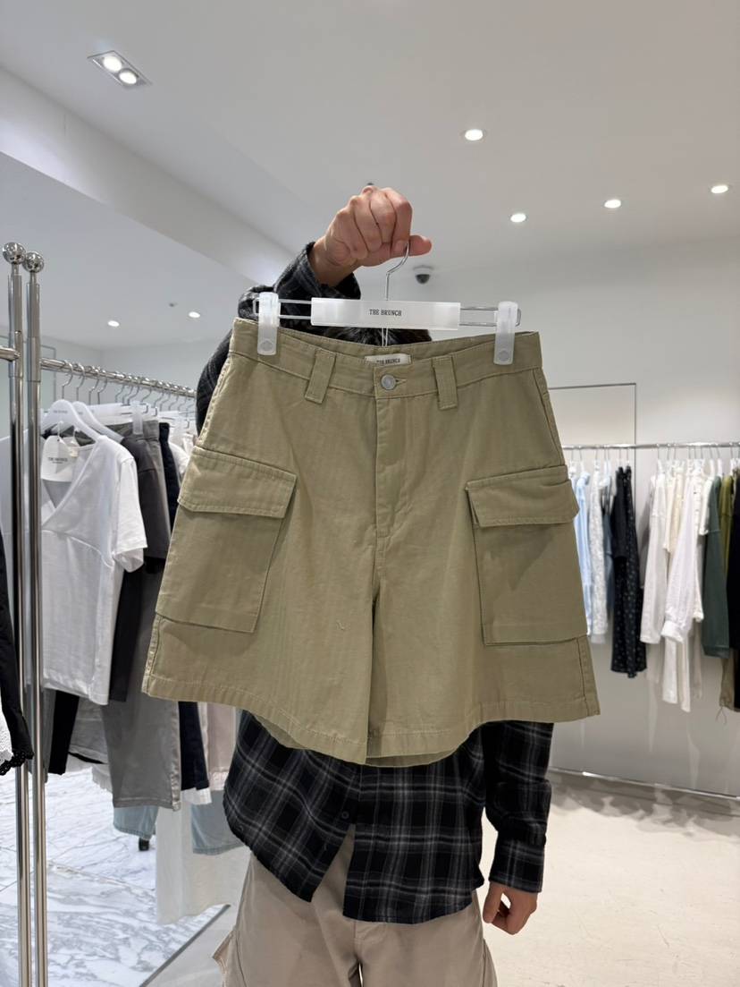 THE BRUNCH韓國直郵實拍女士新品熱賣推薦人氣休閑時尚短褲THE BRUNCH短褲