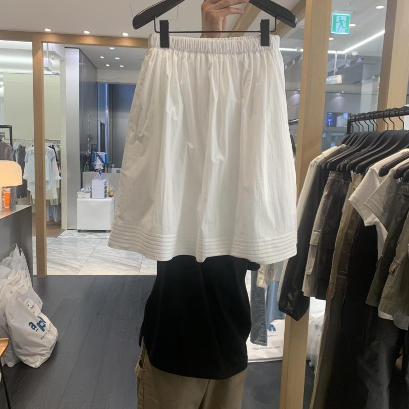 OBJECT韓國代購女士新品推薦時尚人氣休閑半身裙中短裙褶裥OBJECT半身裙/中短裙