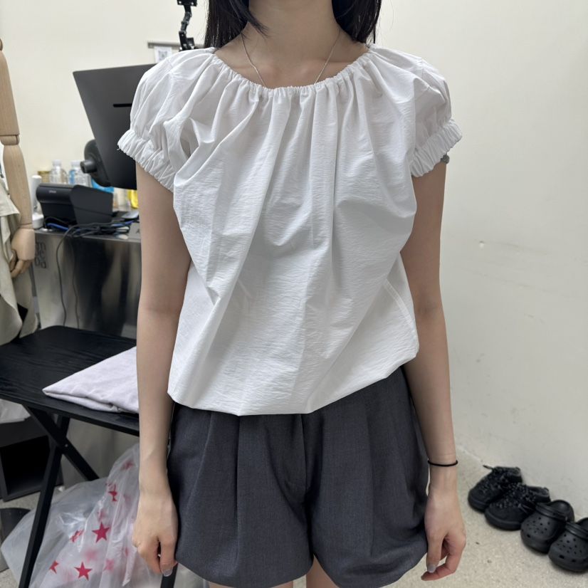 AMOEBA韓國直郵女士新品推薦時尚休閑人氣26夏季襯衫蕾絲衫AMOEBA襯衫/蕾絲衫
