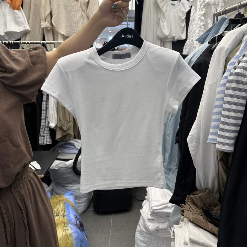 A-DEL韓國代購女裝新品時尚26夏季人氣熱賣推薦休閑T恤A-DELT恤