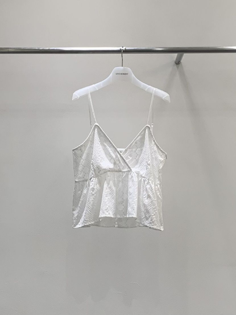 LOVE MOMENT韓國代購女士新品人氣熱賣吊帶背心蕾絲無袖LOVE MOMENT吊帶/背心