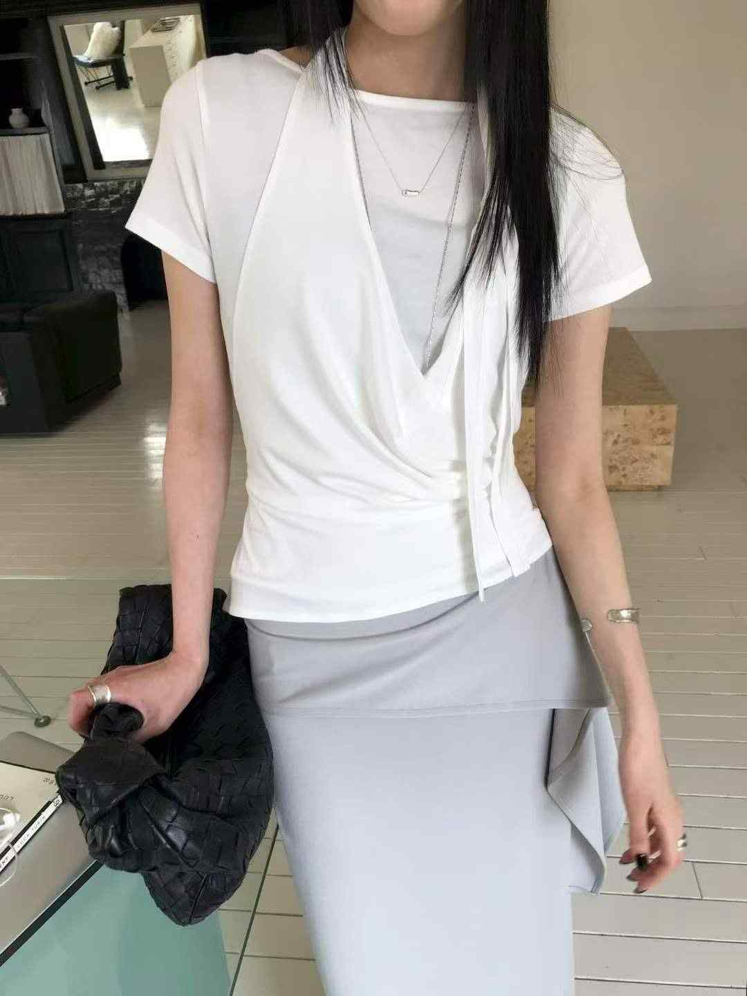 AVANDACE韓國東大門直郵女士新款休閑吊帶背心不含內搭露肩無袖AVANDACE吊帶/背心