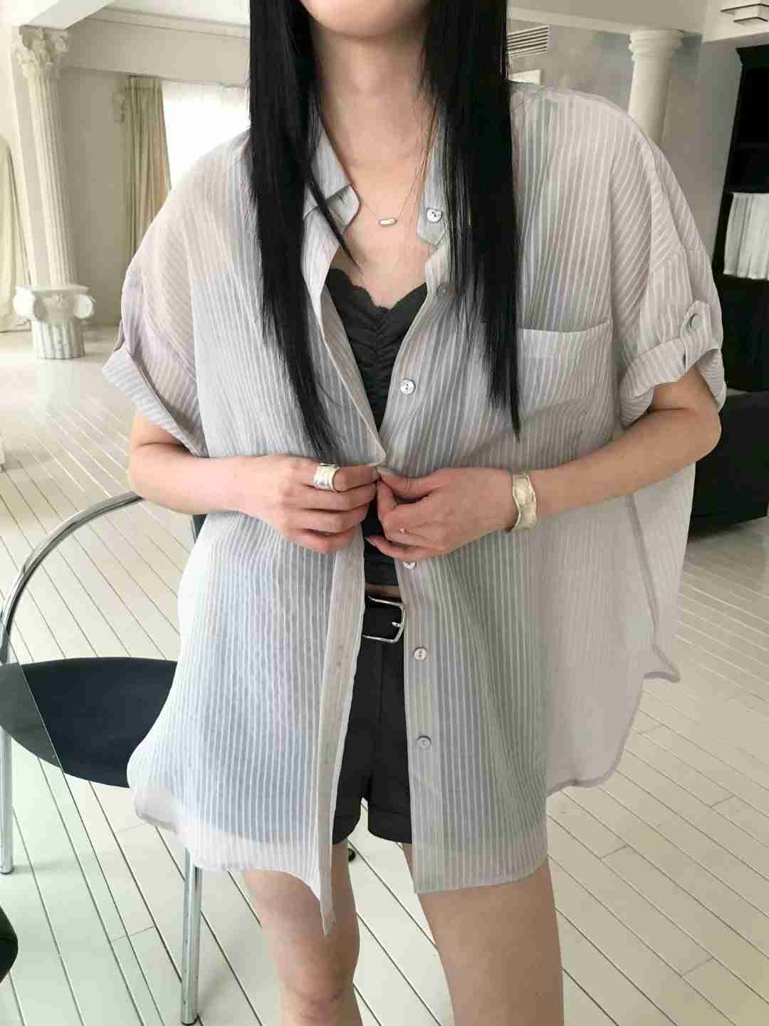AVANDACE韓國代購女士新款熱賣休閑推薦襯衫蕾絲衫不含內搭AVANDACE襯衫/蕾絲衫