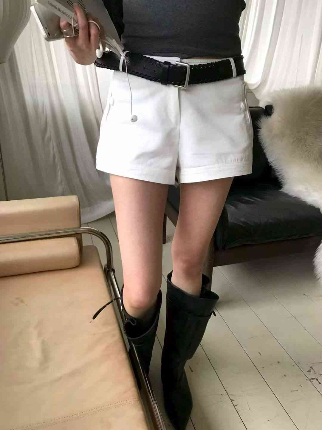 AVANDACE韓國東大門代購女裝新品熱賣人氣26夏季短褲不含腰帶AVANDACE短褲