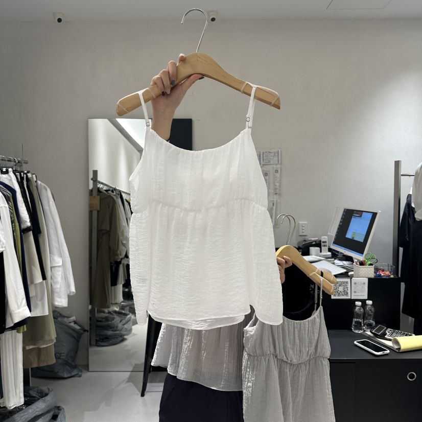 OVU韓國直郵實拍女士新品人氣時尚休閑熱賣推薦26夏季吊帶背心OVU吊帶/背心