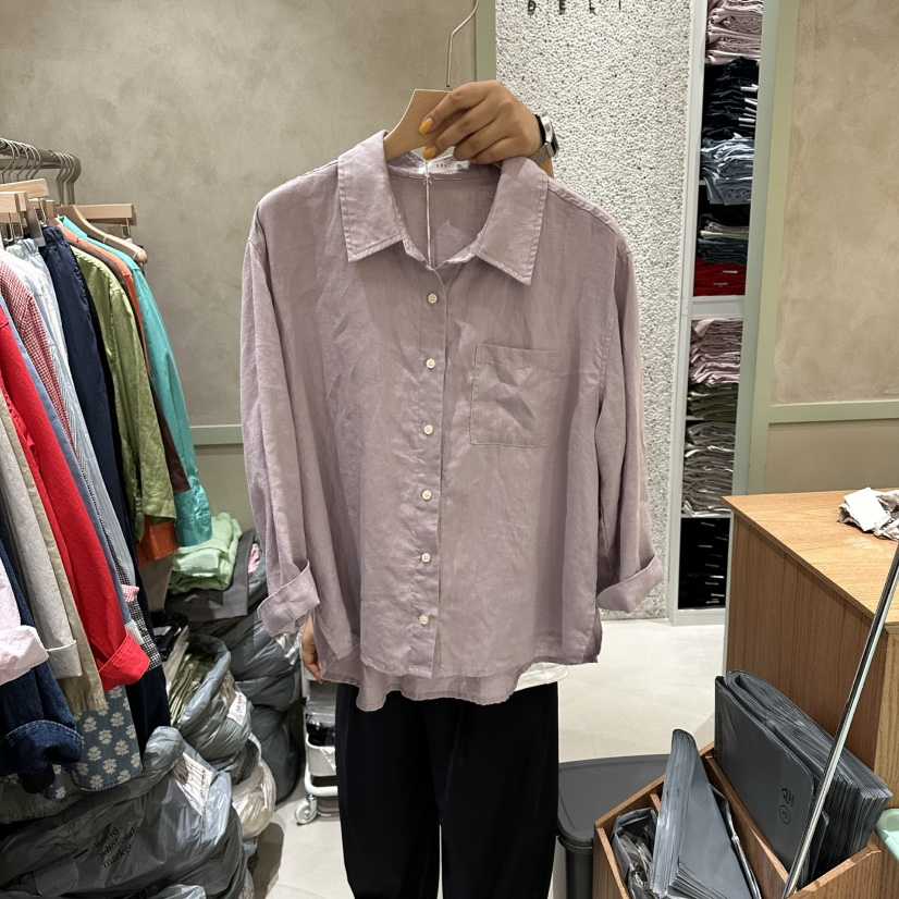 DELI JENNY東大門實拍韓國女裝新款26夏季推薦襯衫蕾絲衫DELI JENNY襯衫/蕾絲衫