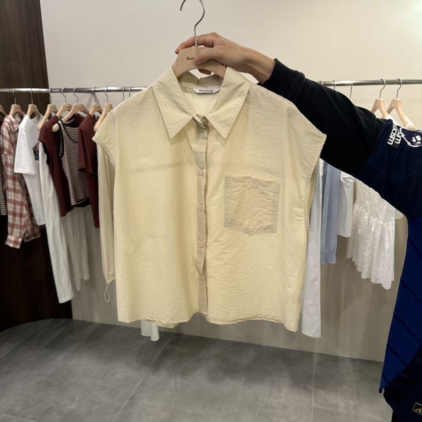 URBANSTORY/REMAKING韓國直郵女士新品熱賣休閑襯衫蕾絲衫Remaking/URBANSTORY襯衫/蕾絲衫