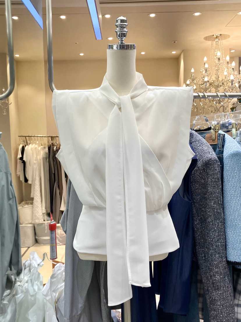 WORK SHOP東大門實拍韓國女士新品26夏季吊帶背心含圍巾Work_shop吊帶/背心