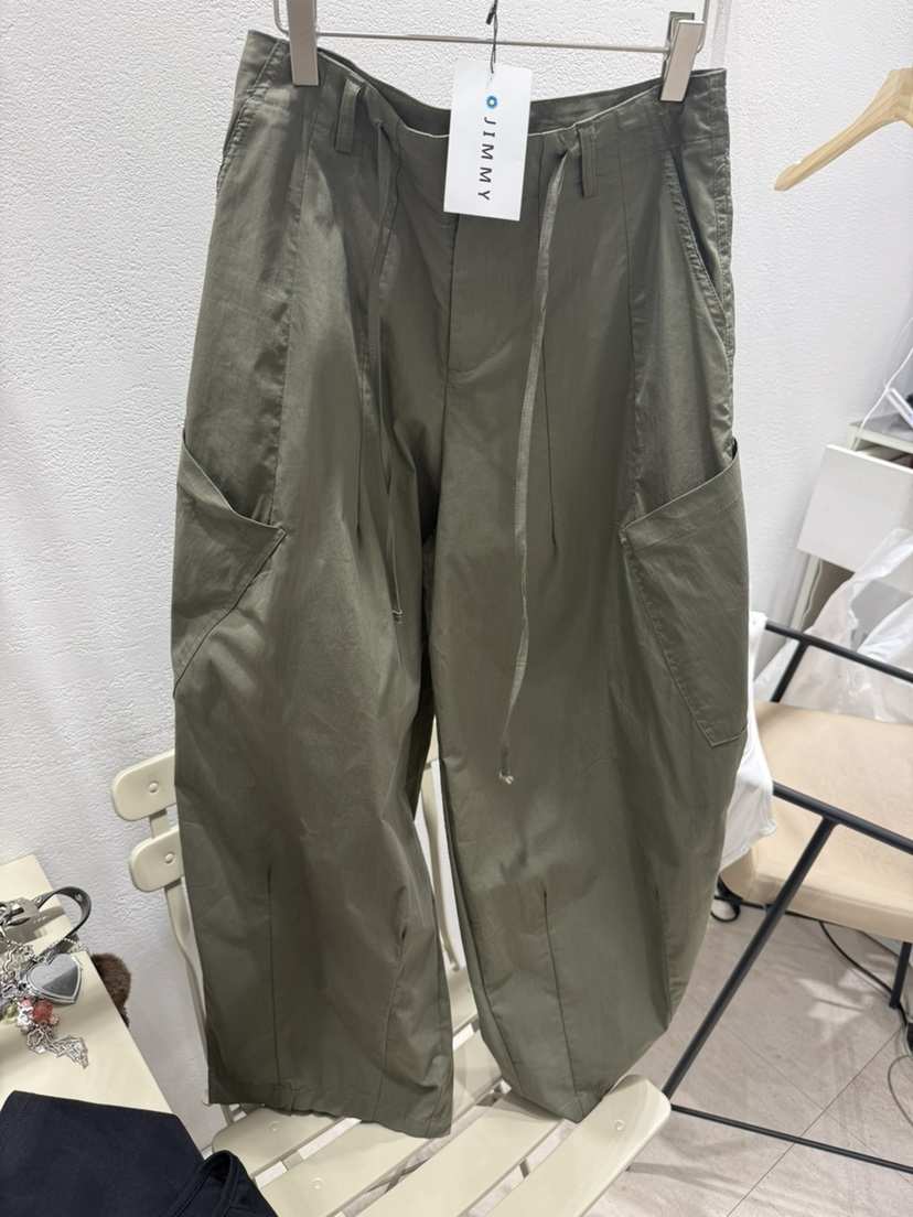 JIMMY韓國直郵女裝新款26夏季熱賣時尚休閑推薦休閑褲工裝褲JIMMY/REMAKE休閑褲