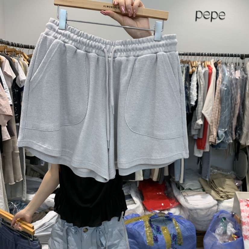 ALMOND PEPE東大門實拍韓國女士新品推薦人氣時尚26夏季短褲ALMOND PEPE短褲