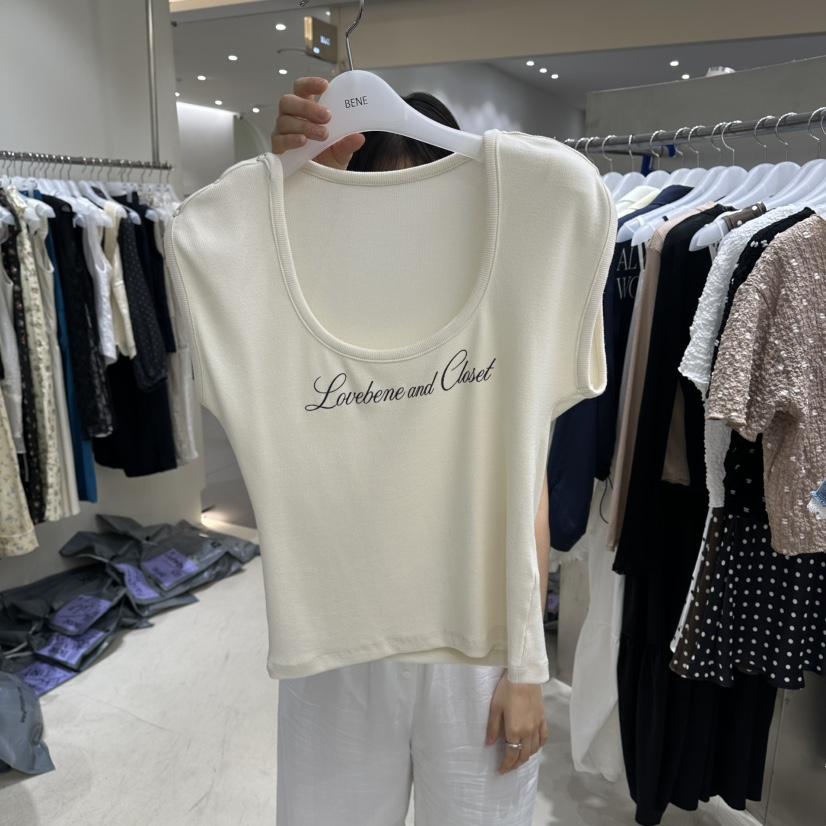 BENE韓國東大門直郵女士新品人氣時尚推薦26夏季休閑熱賣T恤BENET恤