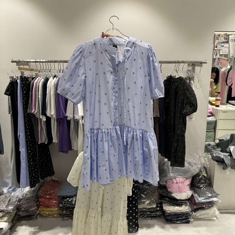 COMBO韓國東大門直郵女士新品推薦時尚人氣26夏季休閑連衣裙COM_BO連衣裙