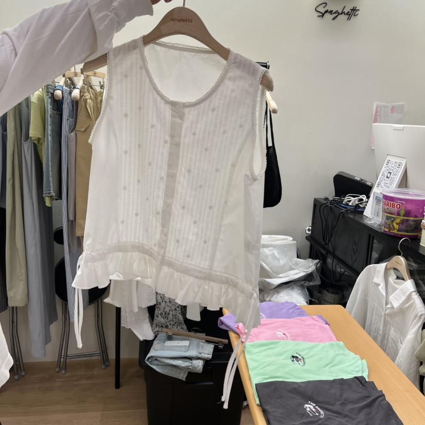SPAGHETTI韓國直郵女士新款休閑時尚熱賣26夏季人氣吊帶背心spaghetti吊帶/背心