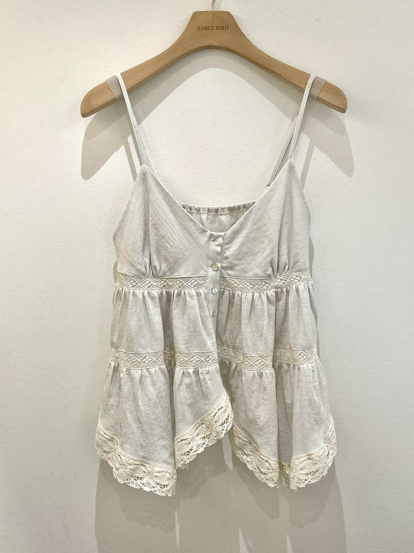 OBSESS韓國直郵女裝新品熱賣26夏季人氣推薦休閑吊帶背心OBSESS/EARLY BIRD吊帶/背心