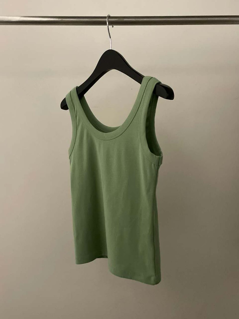 FLAT GARDEN/LA MUETTE/JAMIESTONE韓國代購女裝新款時尚吊帶背心絲綢無袖FLAT GARDEN/LA MUETTE/JAMIESTONE吊帶/背心