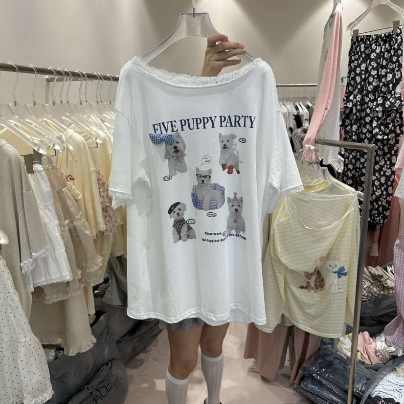 MIMME/LOOKK韓國東大門代購女士新款時尚26夏季熱賣人氣T恤MIMME/LOOKKT恤