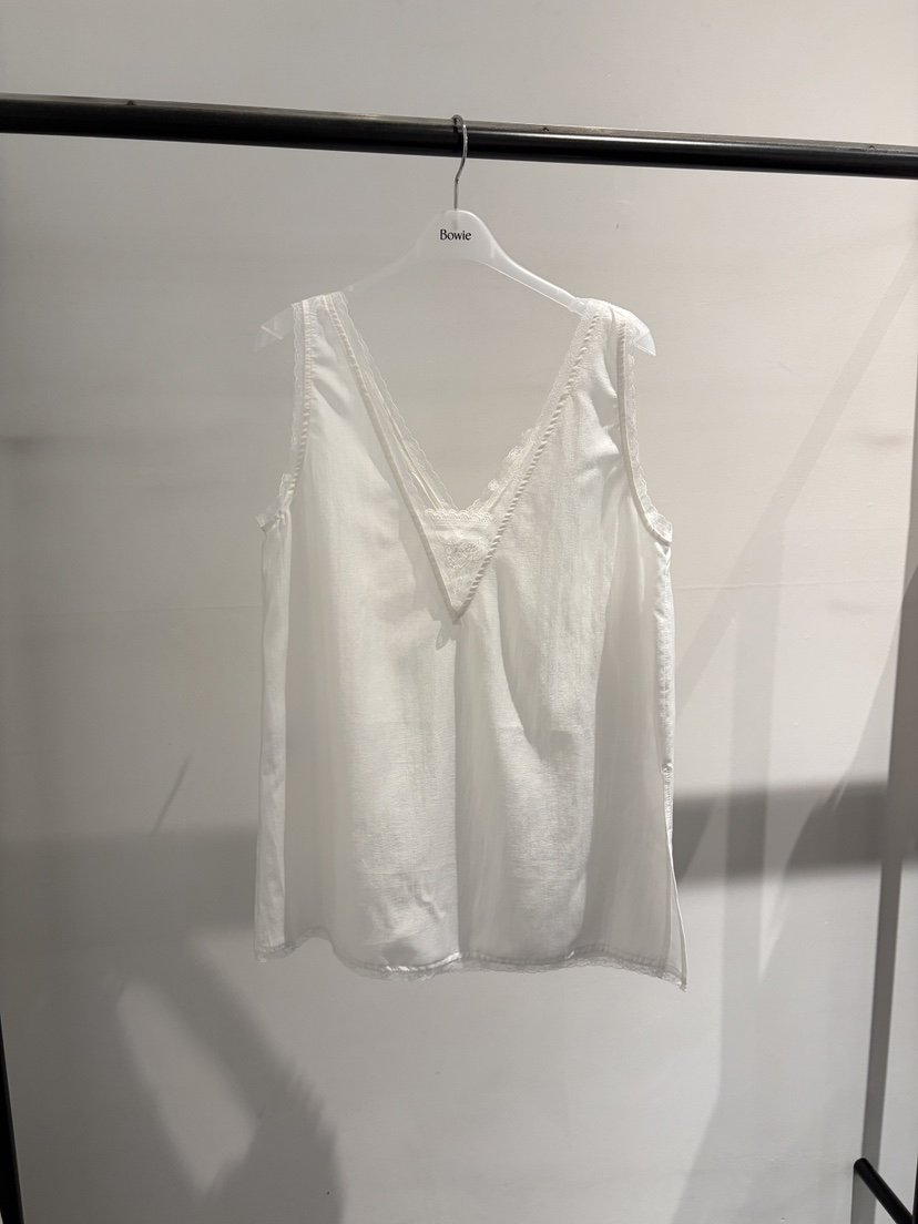 BOWIE韓國直郵實拍女裝新品熱賣26夏季推薦時尚吊帶背心蕾絲BOWIE吊帶/背心