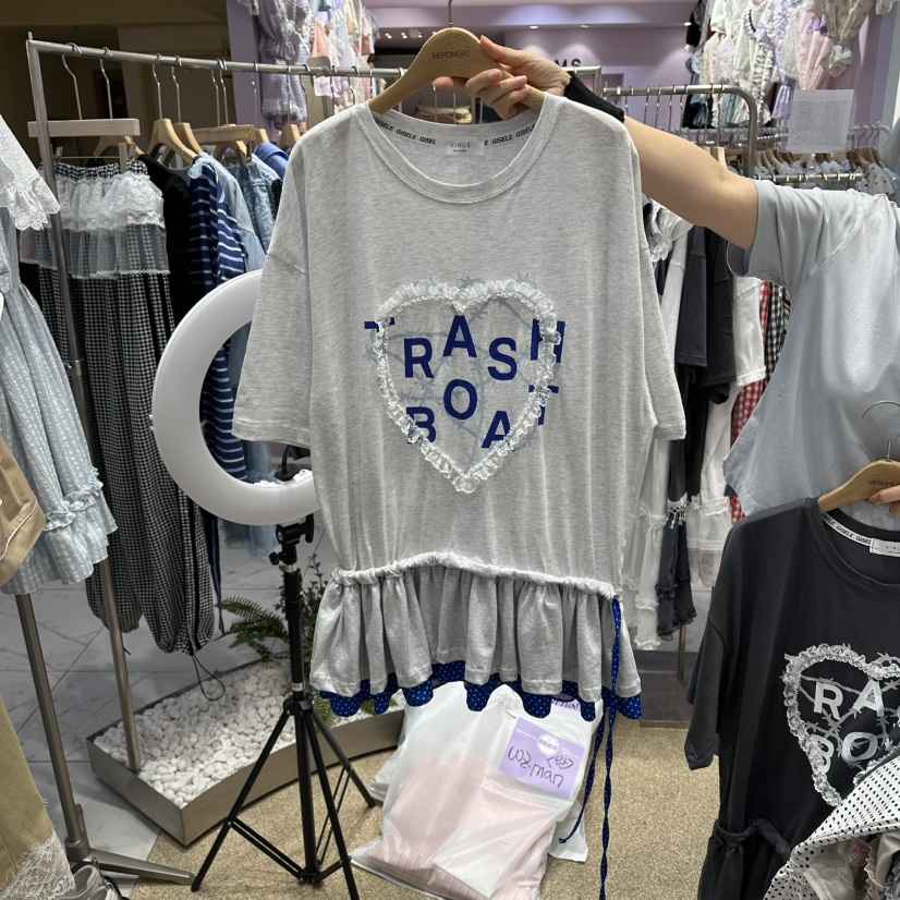 VIRUS韓國直郵女裝新品時尚熱賣推薦人氣休閑26夏季T恤VIRUST恤