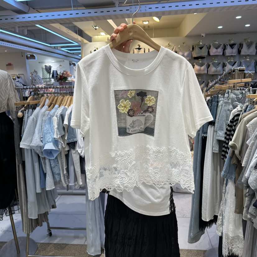 BELITA韓國直郵實拍女裝新品熱賣26夏季人氣推薦時尚休閑T恤BELITAT恤