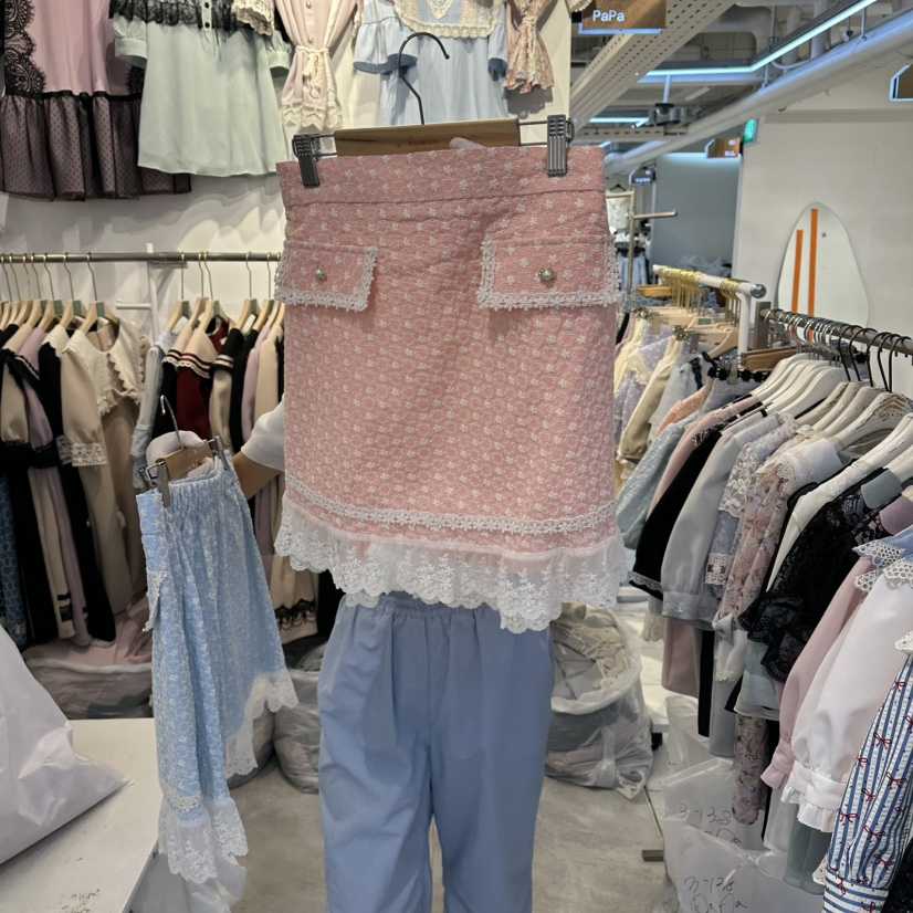 PAPA韓國代購女士新品26夏季人氣熱賣時尚休閑推薦裙褲Papaine/HALMADE裙褲