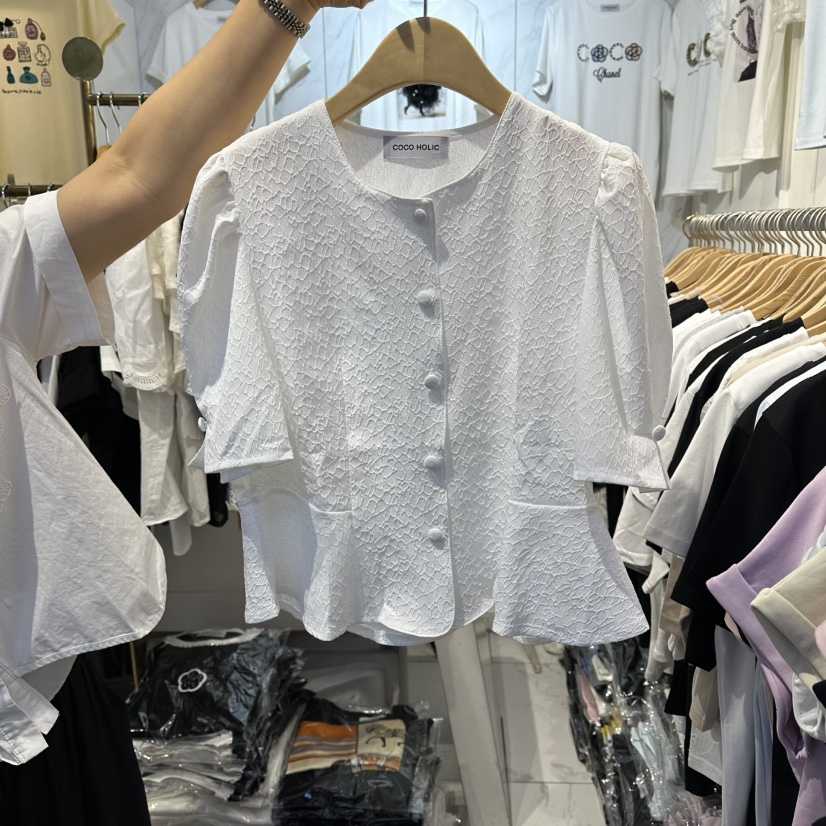 COCO HOLIC韓國東大門代購女士新品26夏季熱賣休閑人氣夾克COCO HOLIC夾克