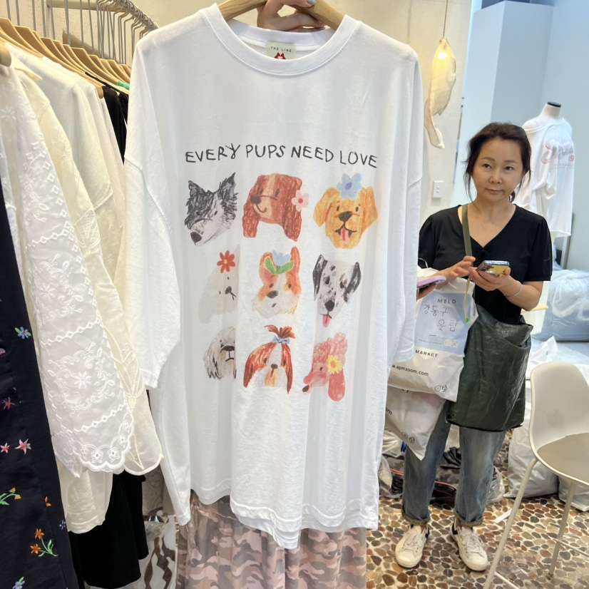 THE LINE-Q韓國直郵實拍女裝新品時尚26夏季推薦熱賣T恤THE LINE-QT恤