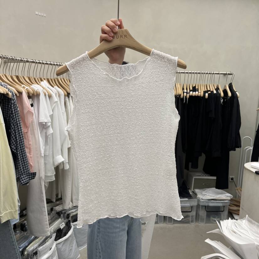 MURR韓國直郵女裝新款休閑時尚熱賣推薦人氣吊帶背心無袖MURR吊帶/背心
