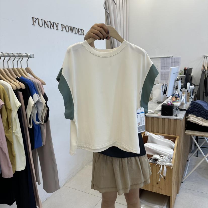 FUNNY POWDER韓國直郵女士新款熱賣推薦人氣時尚26夏季T恤THE FUNNYT恤