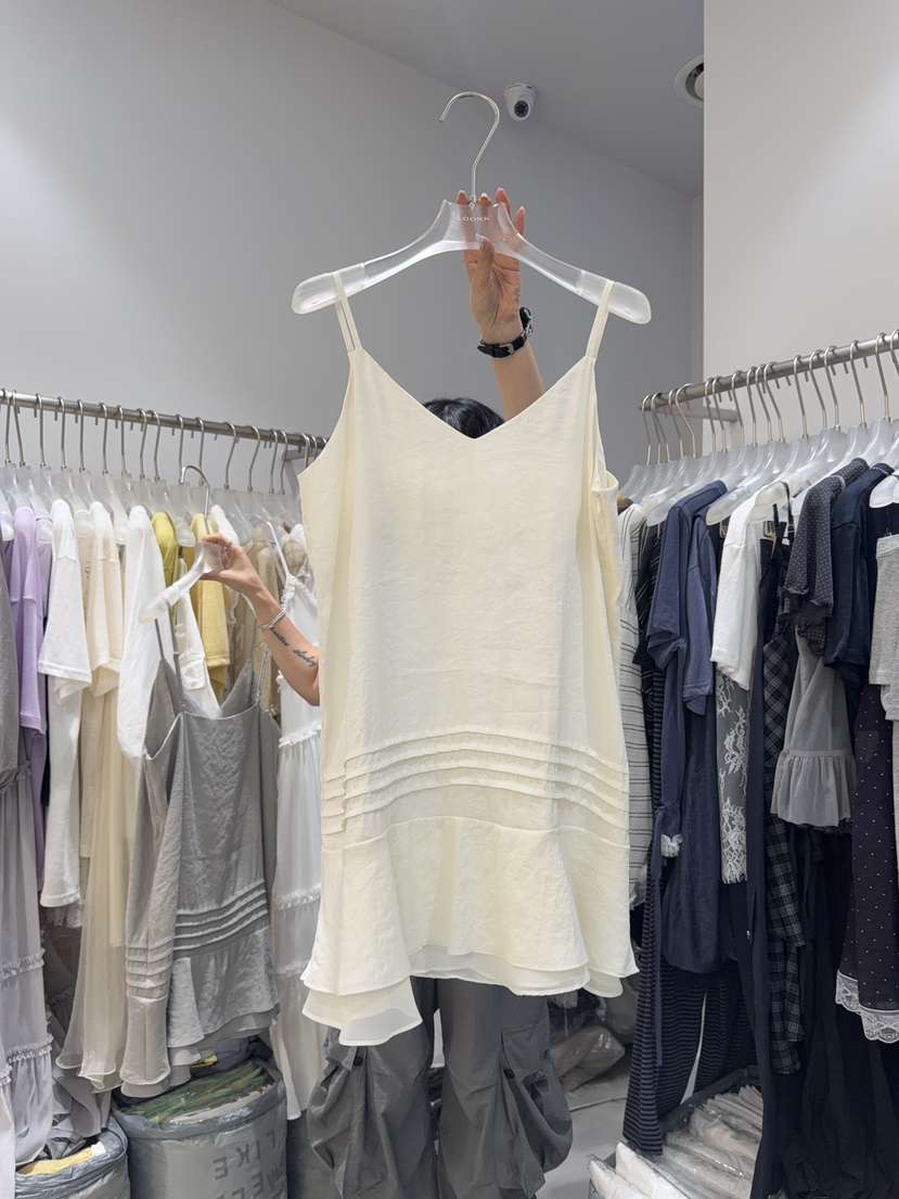 LOOKK/MIMME韓國直郵女士新品推薦時尚人氣連衣裙OPS褶裥LOOKK/MIMME連衣裙