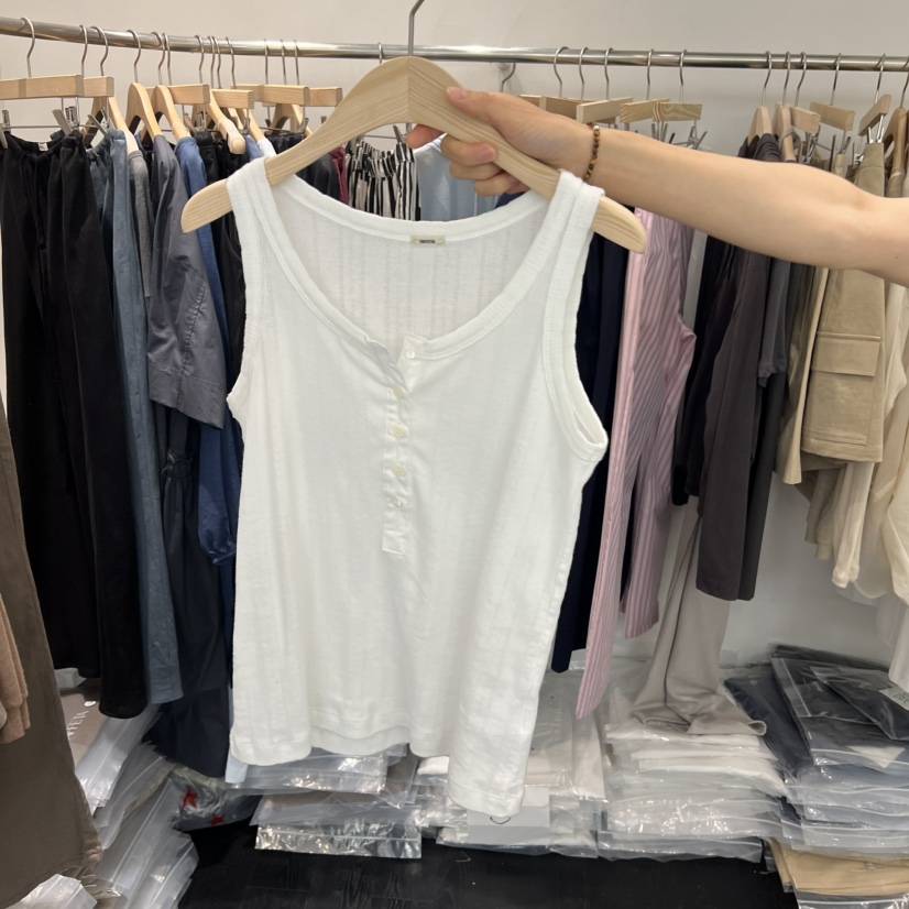 TAFFETA/MURET韓國直郵實拍女士新品休閑推薦時尚吊帶背心TAFFETA/MURET吊帶/背心