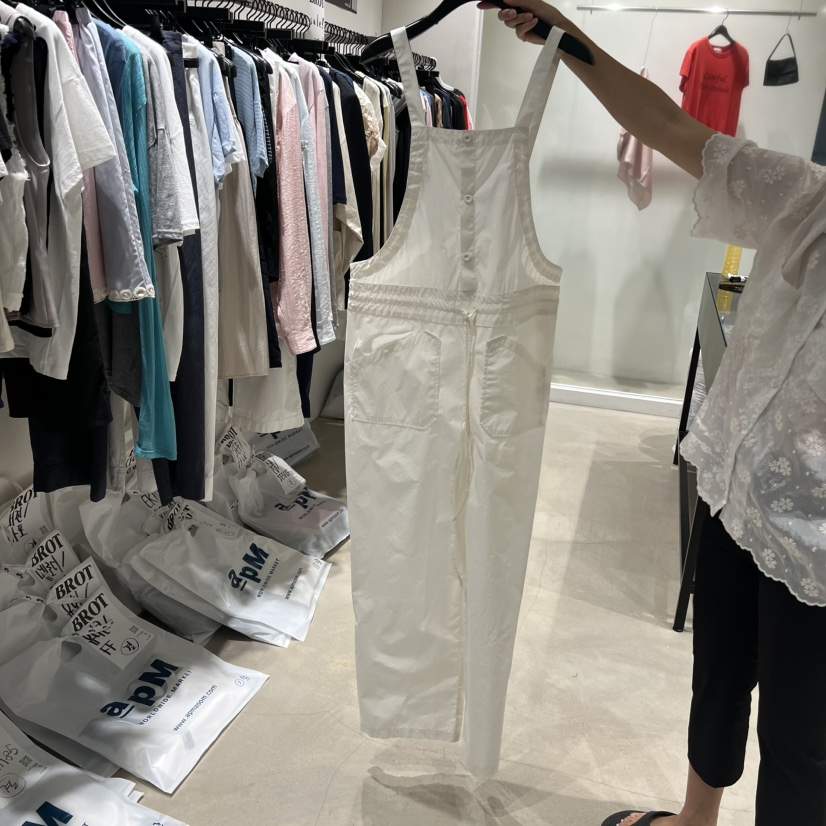 BROT韓國直郵女裝新品人氣26夏季休閑時尚背帶褲不含內搭BROT背帶褲