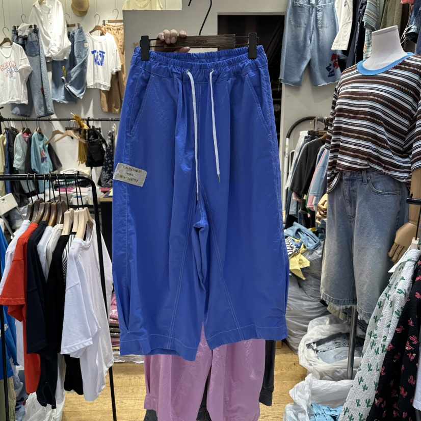 YESFREE韓國代購女裝新品人氣熱賣26夏季時尚休閑推薦休閑褲YESFREE休閑褲