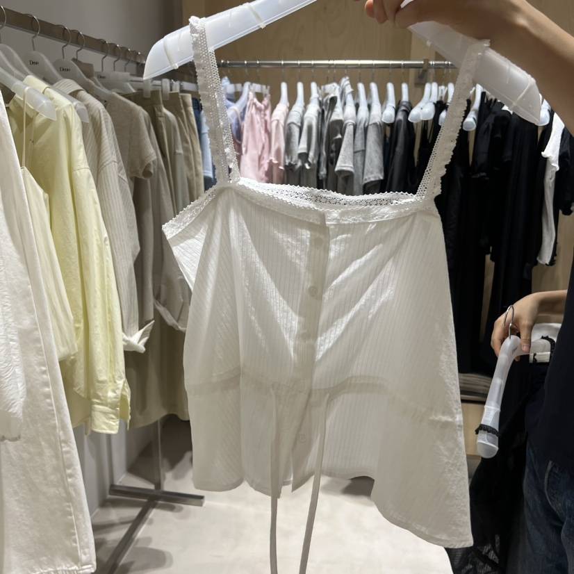 DEUO韓國東大門直郵女裝新款休閑時尚人氣推薦26夏季吊帶背心DEUO吊帶/背心
