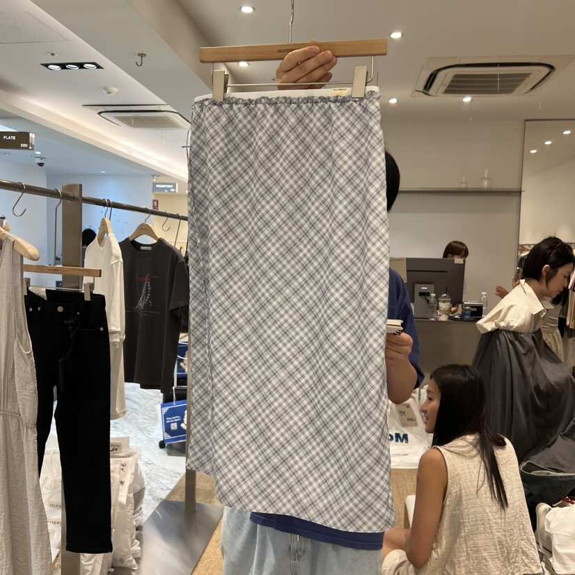 SELF SERVICE東大門實拍韓國女士新品熱賣休閑推薦時尚長裙SELF SERVICE長裙