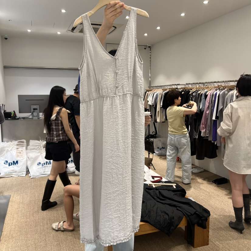 SELF SERVICE韓國東大門代購女士新品休閑人氣連衣裙OPSSELF SERVICE連衣裙