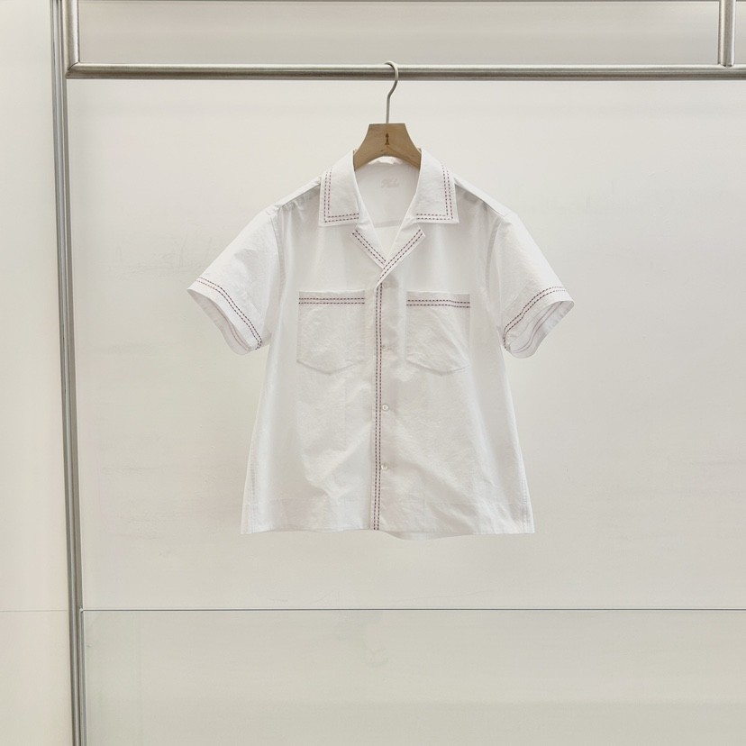 HEHR東大門實拍韓國女士新品熱賣26夏季人氣時尚襯衫蕾絲衫hehr-AUTOMNE襯衫/蕾絲衫