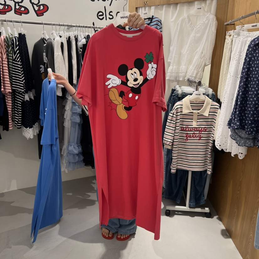 VENTI東大門實拍韓國女士新品熱賣推薦人氣休閑連衣裙迷你裙VENTI連衣裙