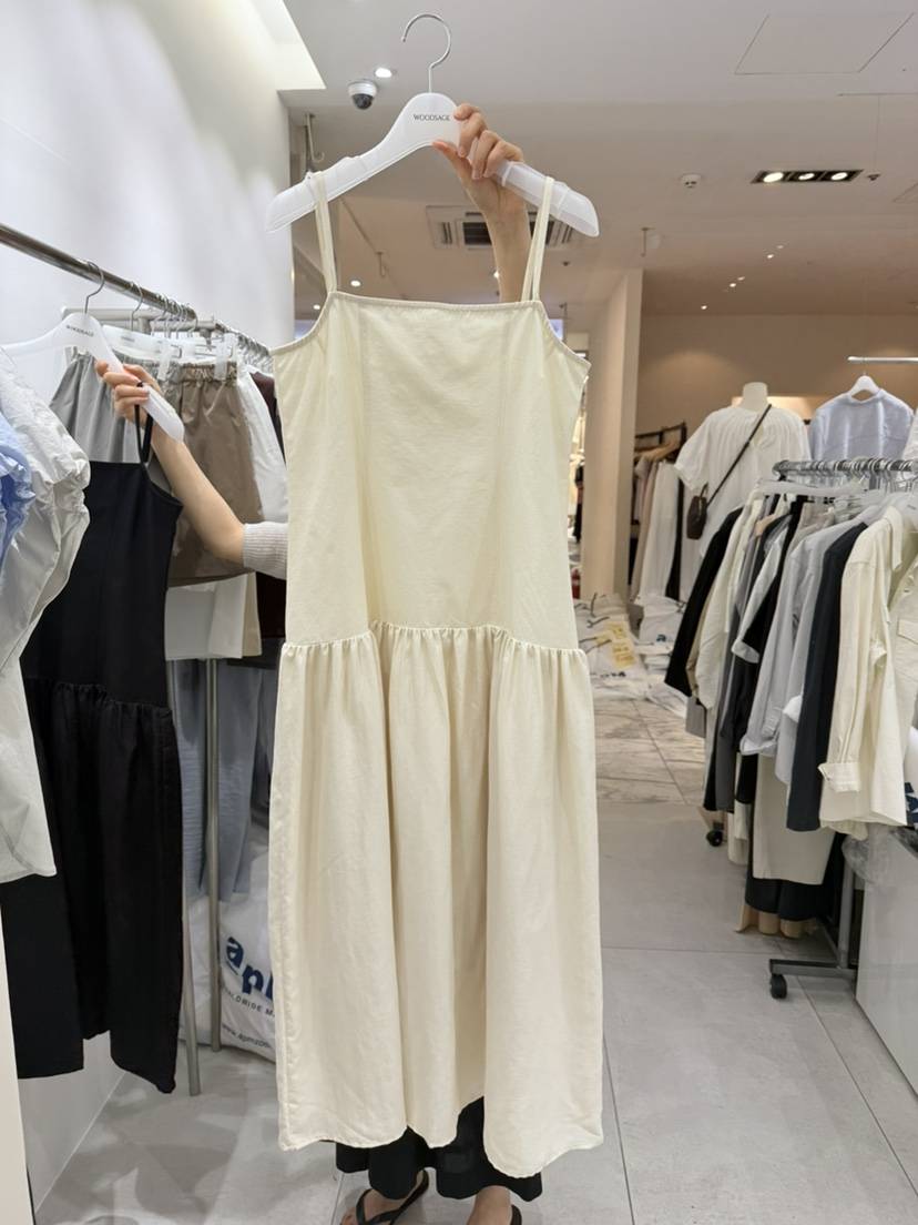 WOOD SAGE東大門實拍韓國女士新品人氣熱賣連衣裙修身無袖WOOD SAGE連衣裙