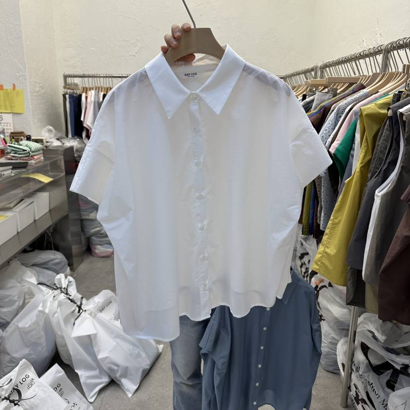 DA YLOG韓國直郵女士新品推薦26夏季休閑人氣襯衫蕾絲衫棉DA YLOG襯衫/蕾絲衫