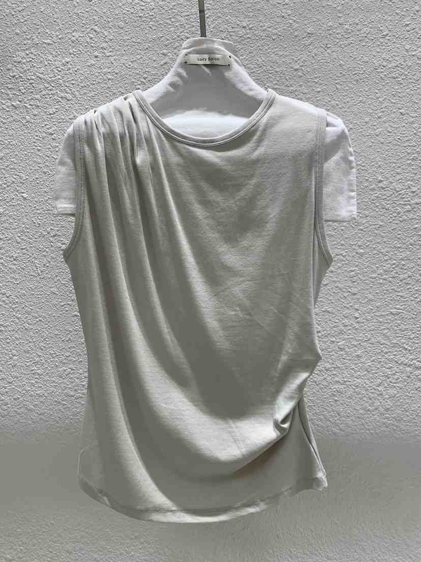 LUCY SALON韓國直郵實拍女裝新品時尚休閑推薦吊帶背心無袖LUCY SALON吊帶/背心